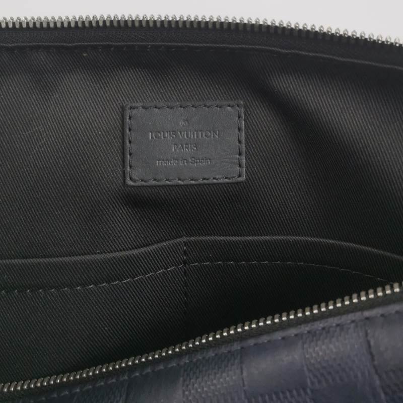 Louis Vuitton(LV)Discovery小號牛皮棋盤格斜挎包單肩包-7
