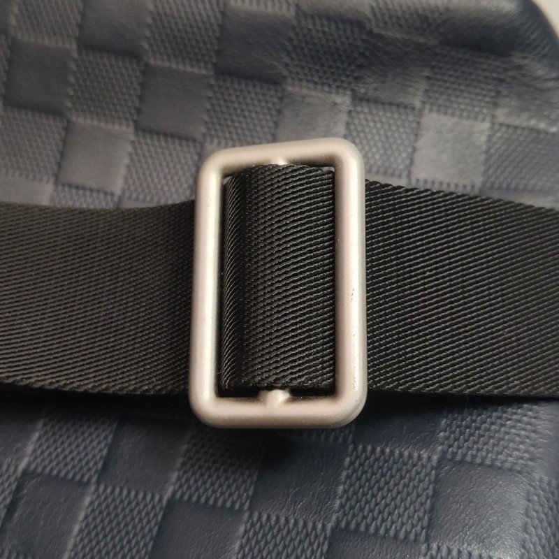 Louis Vuitton(LV)Discovery小號牛皮棋盤格斜挎包單肩包-13