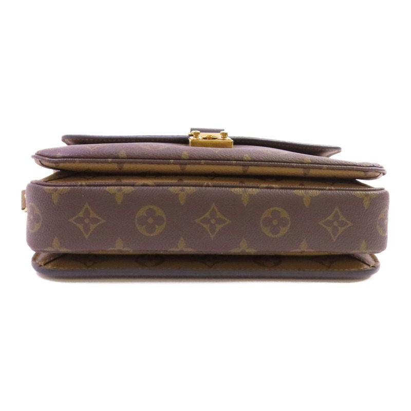 LOUIS VUITTON Monogram Reverse Pochette Metis金扣手挽肩背兩用袋-3