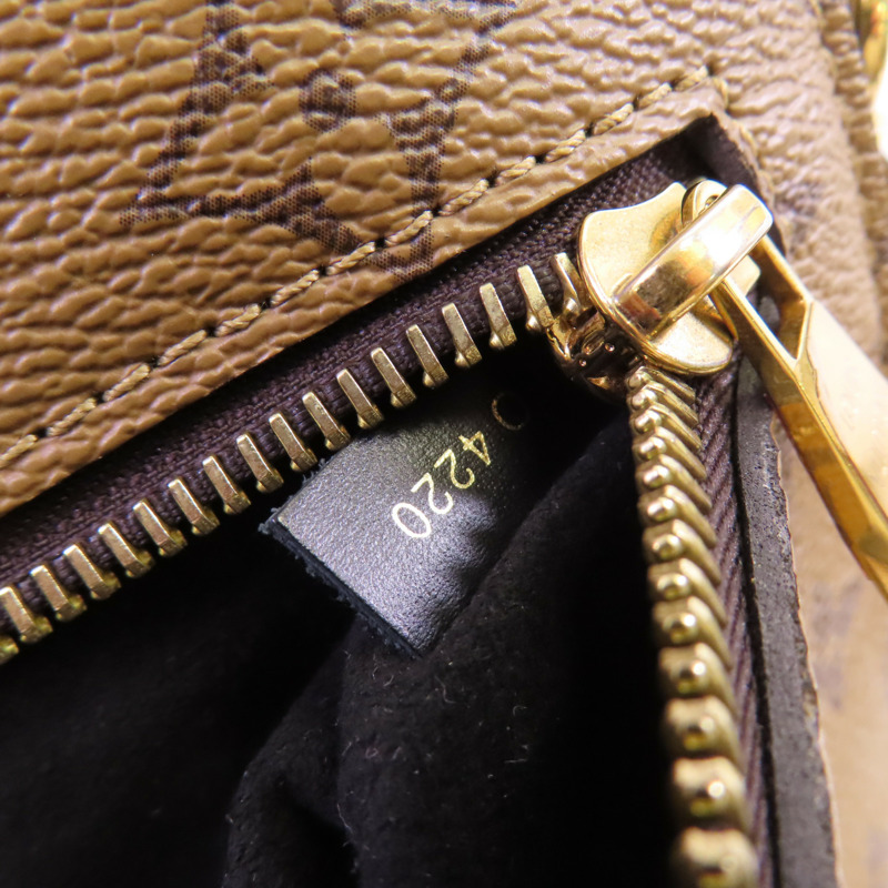 LOUIS VUITTON Monogram Reverse Pochette Metis金扣手挽肩背兩用袋-15