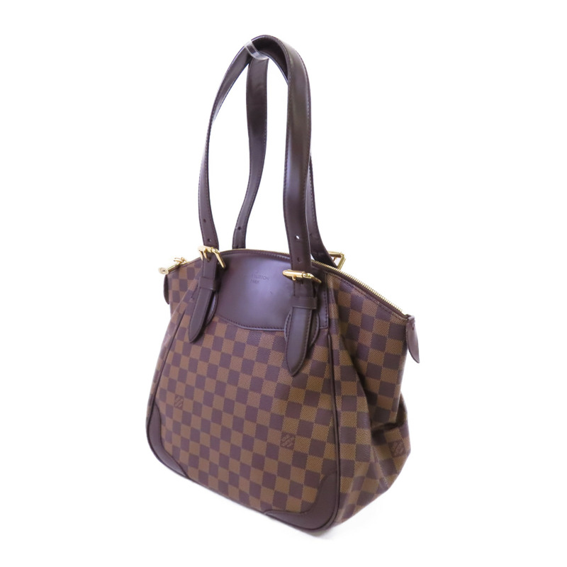 LOUIS VUITTON Damier Verona GM金扣肩背袋-2