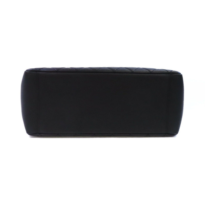 CHANEL 牛皮皮革GST Grand Shopping Tote Bag金扣鏈帶肩背袋-3