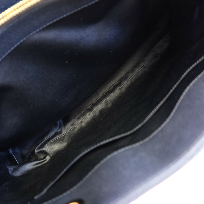 CHANEL 牛皮皮革GST Grand Shopping Tote Bag金扣鏈帶肩背袋-11