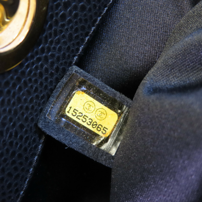 CHANEL 牛皮皮革GST Grand Shopping Tote Bag金扣鏈帶肩背袋-14