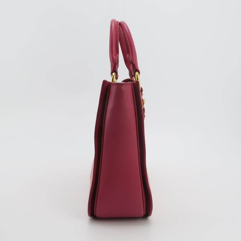 Miu Miu Madras羊皮拼色斜挎包單肩包-2