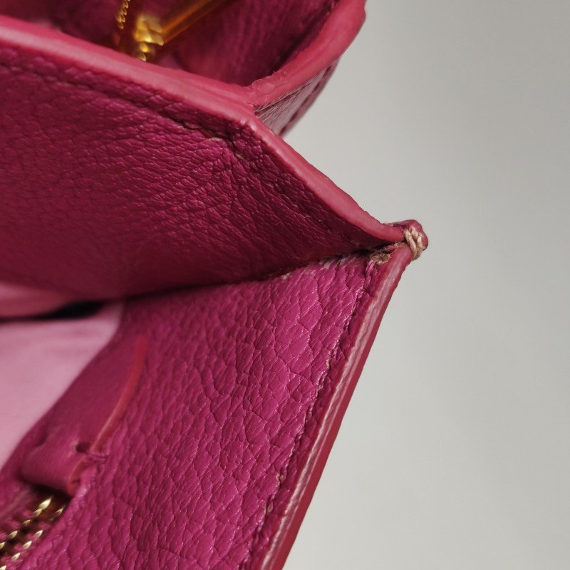 Miu Miu Madras羊皮拼色斜挎包單肩包-10