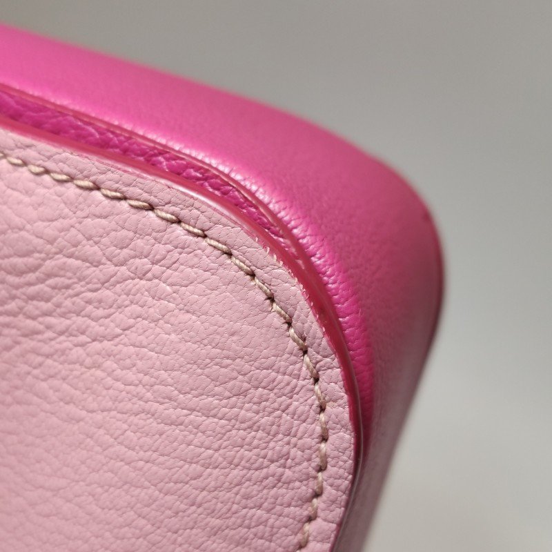 Miu Miu Madras羊皮拼色斜挎包單肩包-15