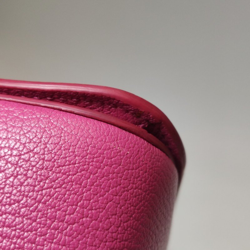 Miu Miu Madras羊皮拼色斜挎包單肩包-16