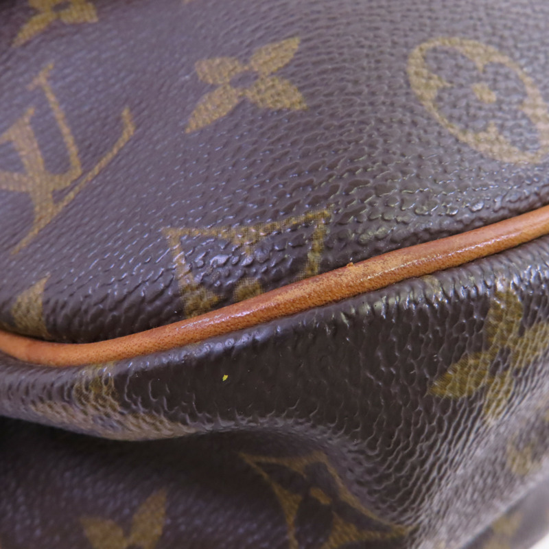 LOUIS VUITTON Monogram Saumur 30金扣肩背袋-5