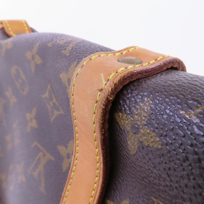 LOUIS VUITTON Monogram Saumur 30金扣肩背袋-25
