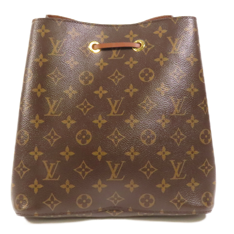 LOUIS VUITTON Monogram NeoNoe MM金扣肩背袋-1