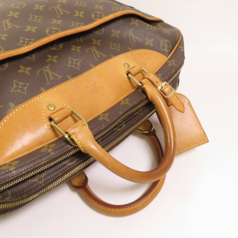 LOUIS VUITTON Monogram Travel Bag金扣行李袋-7