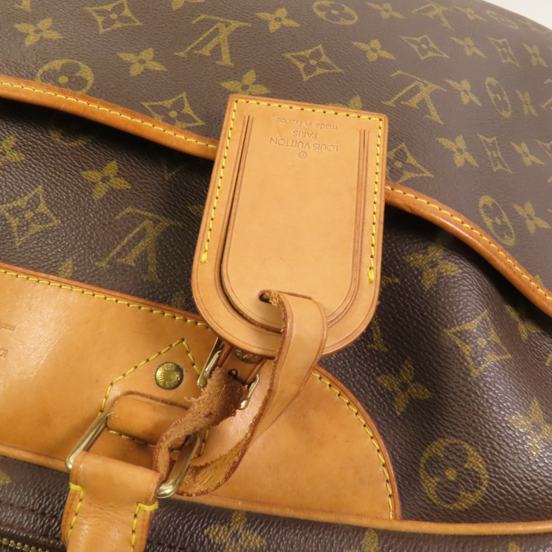 LOUIS VUITTON Monogram Travel Bag金扣行李袋-8