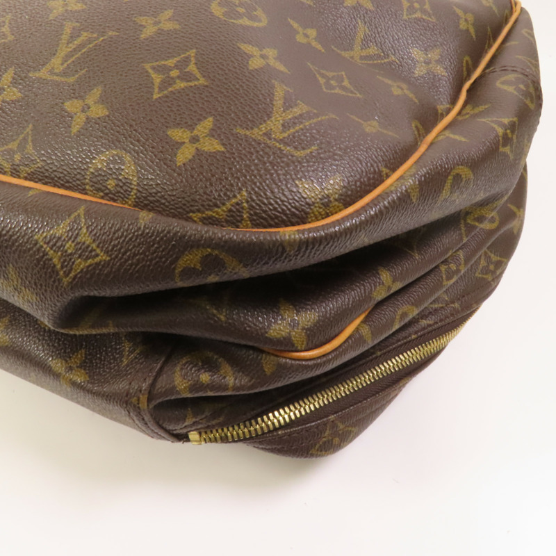 LOUIS VUITTON Monogram Travel Bag金扣行李袋-10