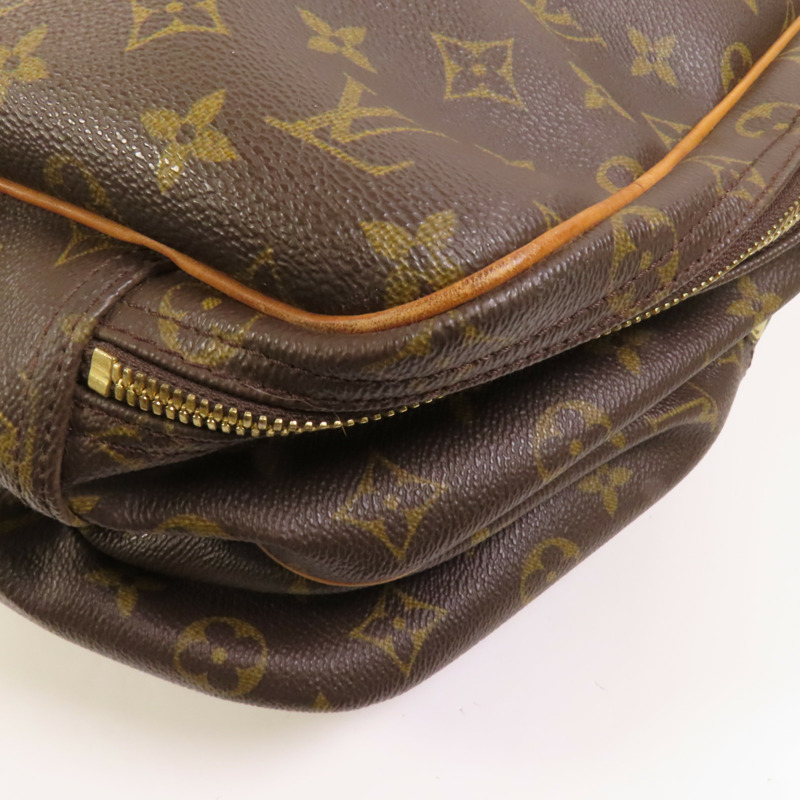 LOUIS VUITTON Monogram Travel Bag金扣行李袋-11