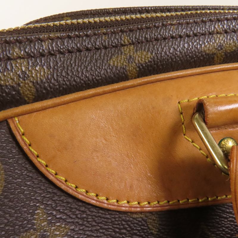 LOUIS VUITTON Monogram Travel Bag金扣行李袋-15