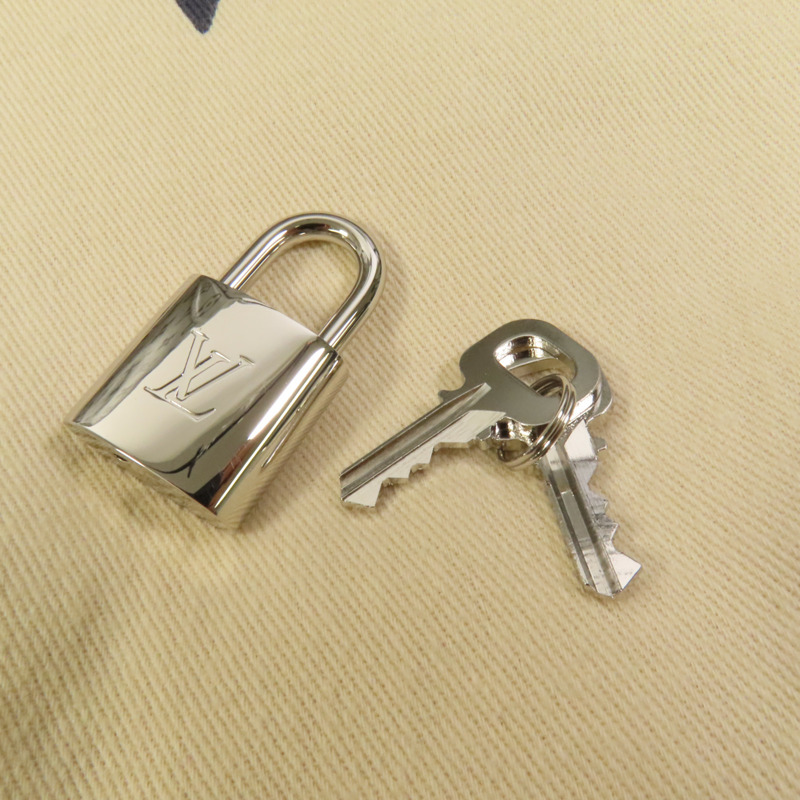 LOUIS VUITTON Mono Metallic Silver Keepall 50 Bandoulie銀扣手挽肩背兩用袋-7