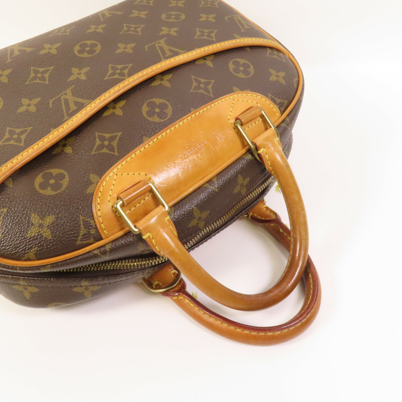 LOUIS VUITTON Monogram Trouville金扣手挽袋-4