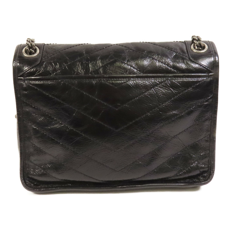 SAINT LAURENT PARIS 牛皮皮革Niki Medium鏈帶肩背袋-1