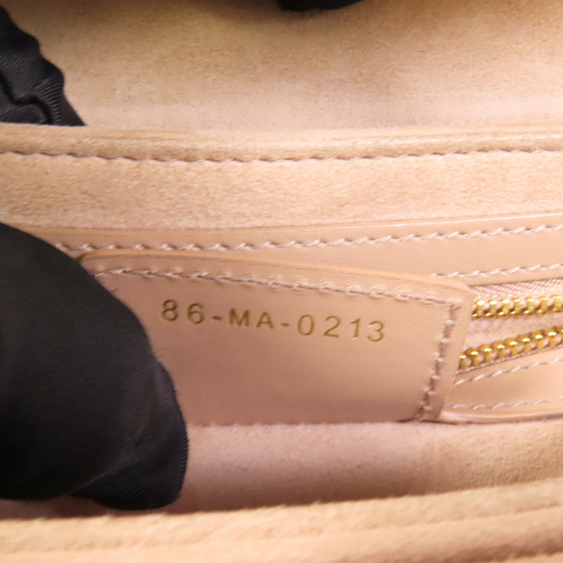 Dior 牛皮皮革Montaigue Avenue金扣肩背袋-10