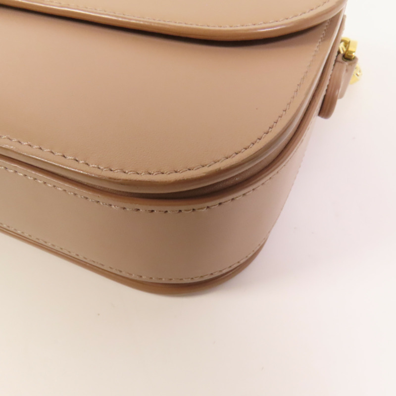 Dior 牛皮皮革Montaigue Avenue金扣肩背袋-12