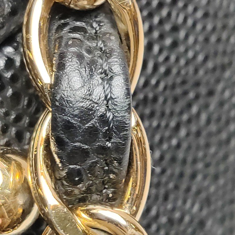 Chanel PTT小號牛皮純色菱格絎縫雙Clogo單肩包-11