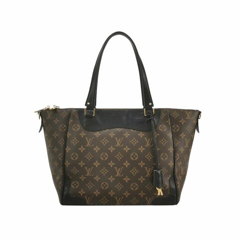 Louis Vuitton(LV)Estrela牛皮拼色Monogram印花餃子包單肩包