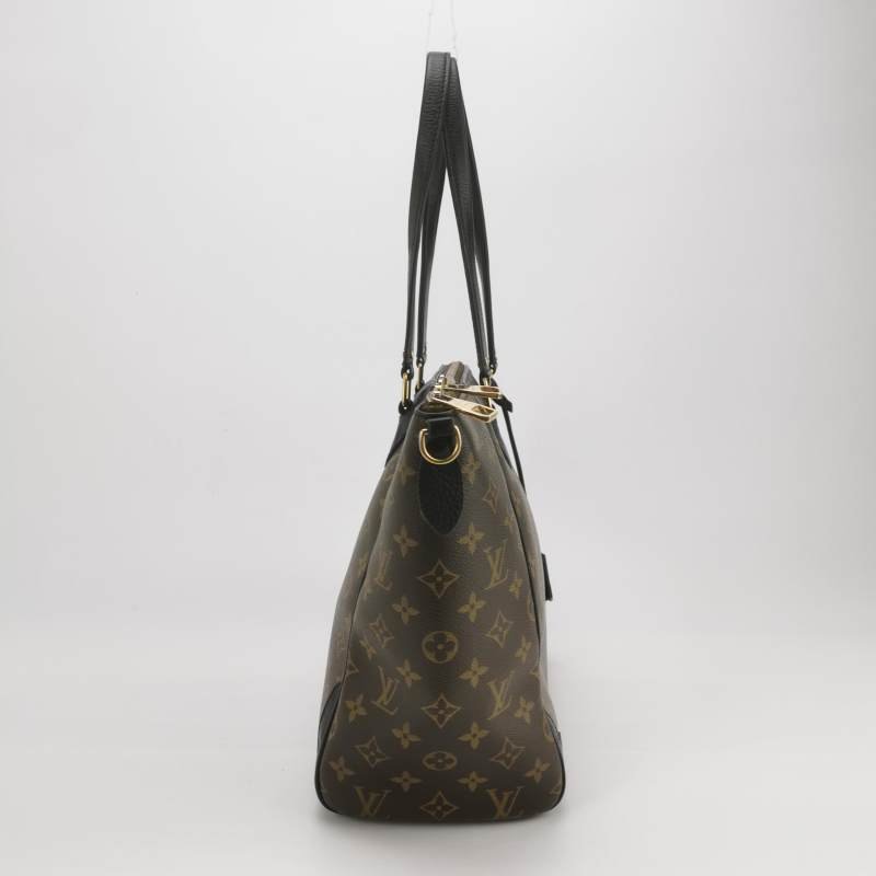 Louis Vuitton(LV)Estrela牛皮拼色Monogram印花餃子包單肩包-3
