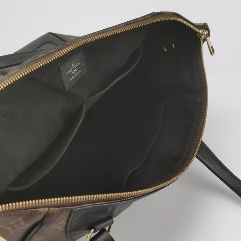 Louis Vuitton(LV)Estrela牛皮拼色Monogram印花餃子包單肩包-6