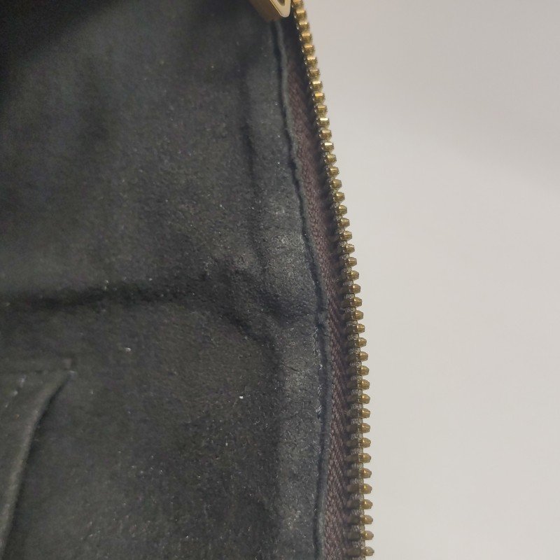 Louis Vuitton(LV)Estrela牛皮拼色Monogram印花餃子包單肩包-9