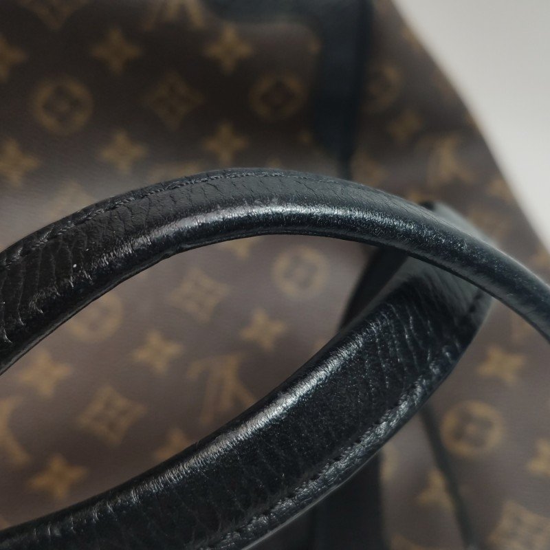 Louis Vuitton(LV)Estrela牛皮拼色Monogram印花餃子包單肩包-11