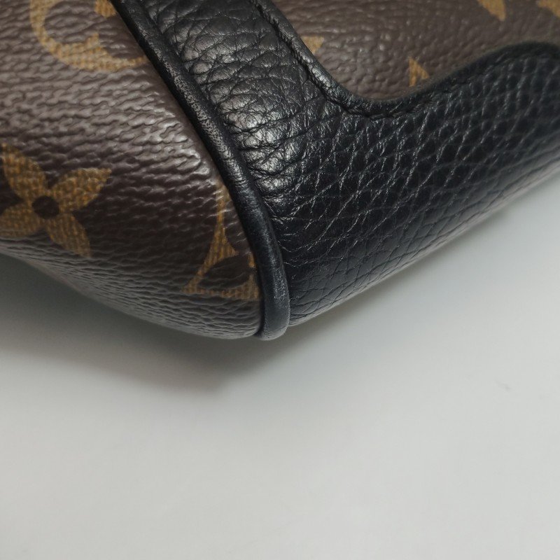 Louis Vuitton(LV)Estrela牛皮拼色Monogram印花餃子包單肩包-15