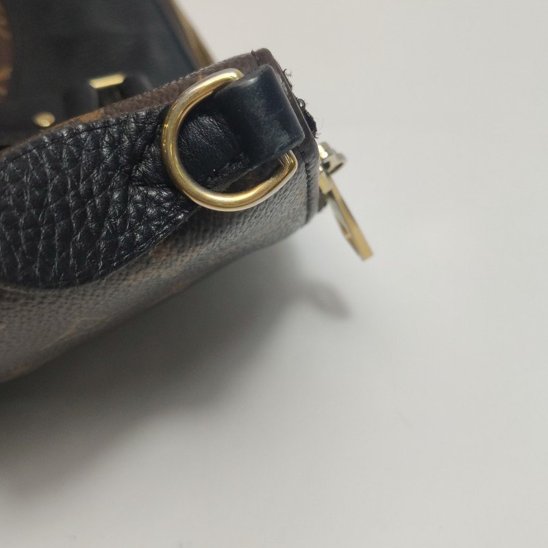 Louis Vuitton(LV)Estrela牛皮拼色Monogram印花餃子包單肩包-16