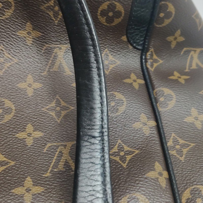 Louis Vuitton(LV)Estrela牛皮拼色Monogram印花餃子包單肩包-25