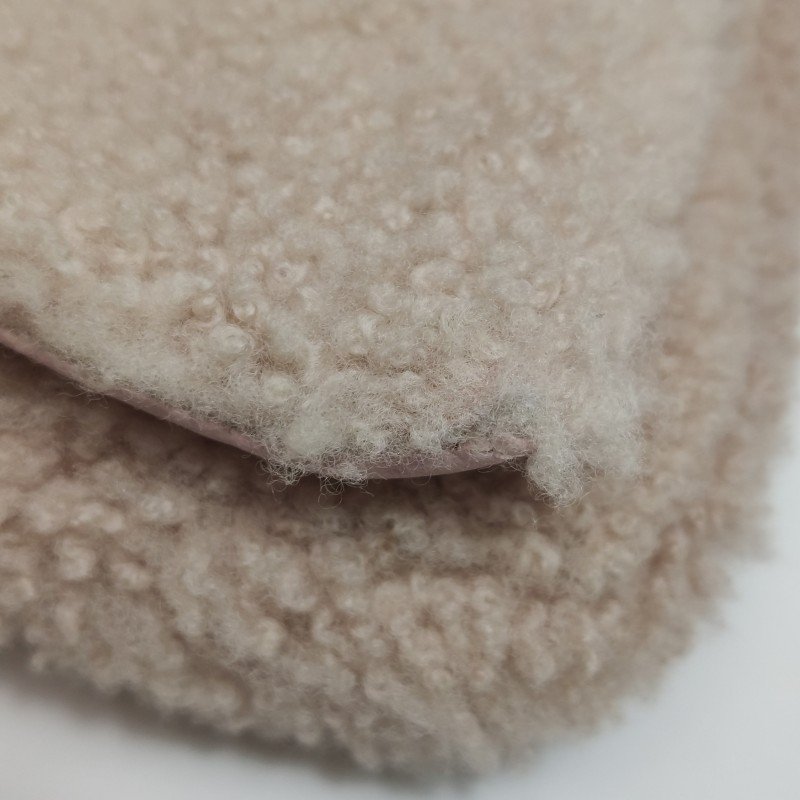 Miu Miu Miu Crystal系列羊皮毛絨珩縫鑽飾單肩包-14