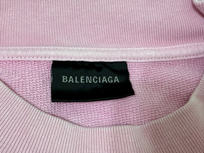 Balenciaga 櫻花粉衛衣-2