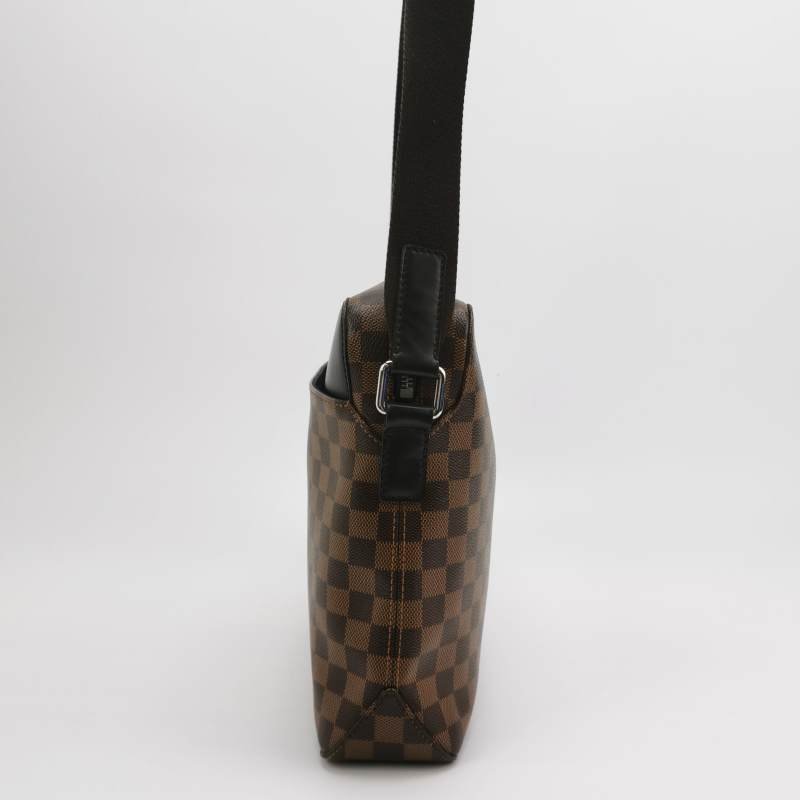 Louis Vuitton(LV)Jake牛皮棋盤格字母logo斜挎包單肩包-2