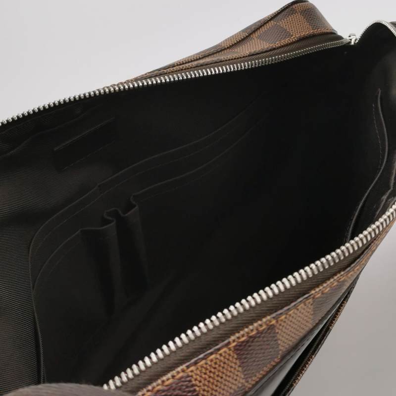 Louis Vuitton(LV)Jake牛皮棋盤格字母logo斜挎包單肩包-6