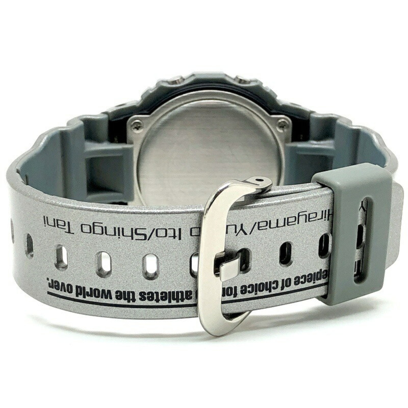 G-SHOCK CASIO 手錶 DW-5600FLJP2-8 JAPAN PROJECT 平山雄二、谷真吾、伊藤百合子合作款 金屬銀色 2001 年左右發售 三國丘店-5