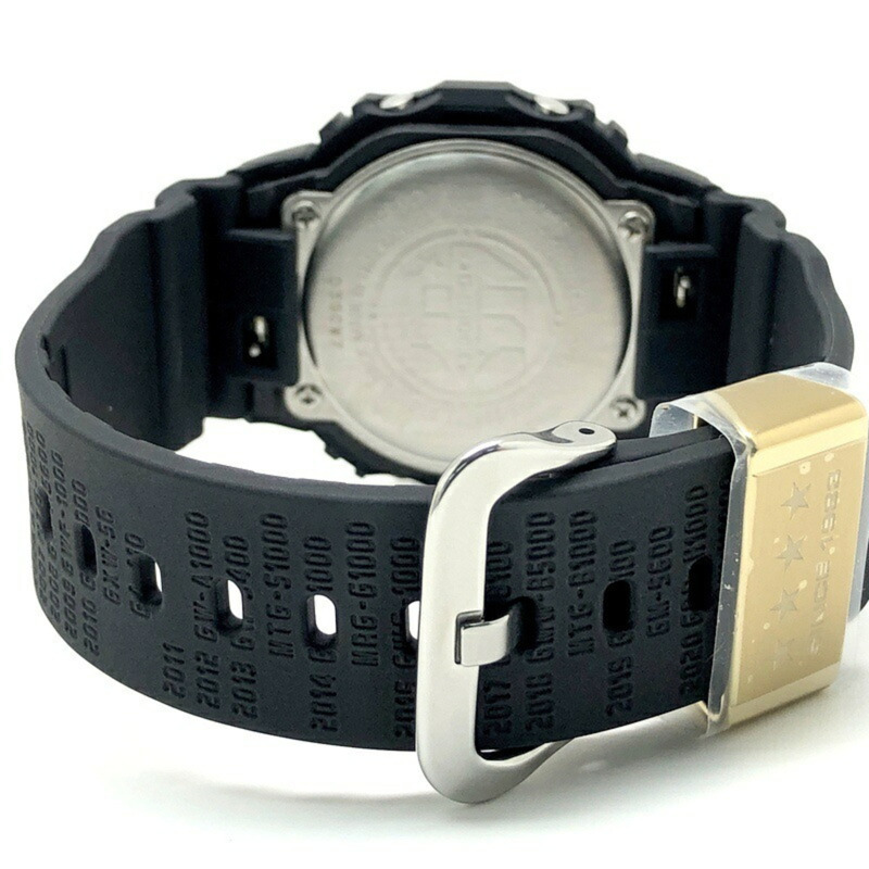 卡西歐 G-SHOCK 手錶 DWE-5657RE-1 40 週年紀念版復刻黑色款，紀念品牌誕生週年，復刻黑色生物質塑膠替換錶圈，所有里程碑紀念款，將於 2023 年 5 月在 Mikunigaoka 商店發售。-5
