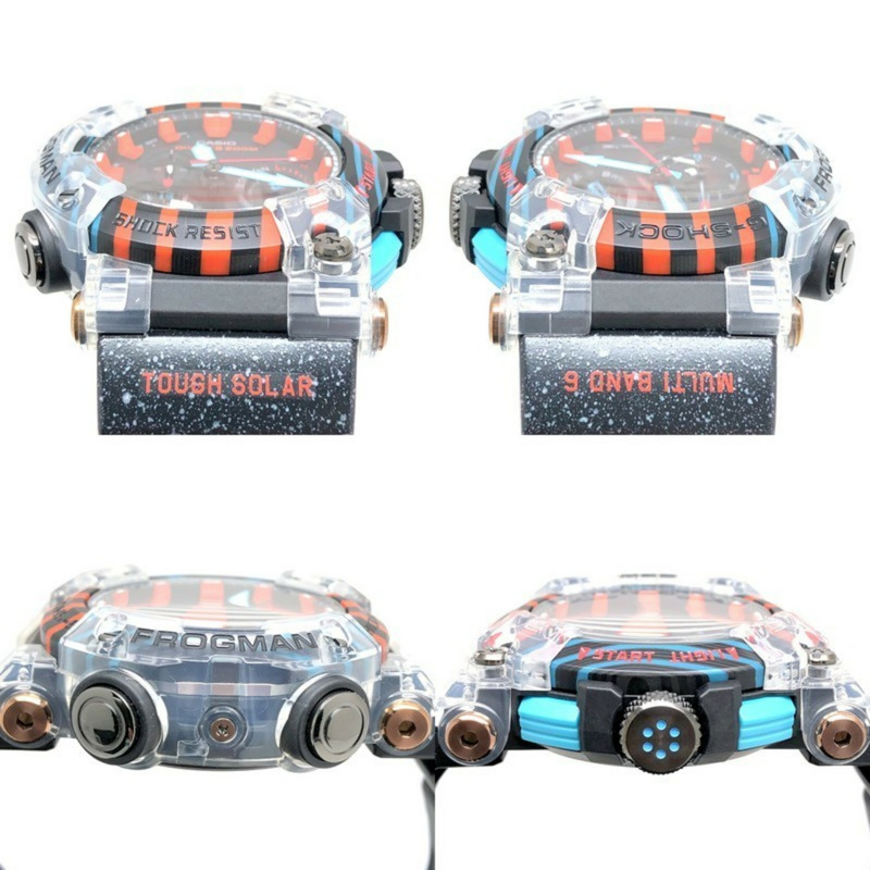 卡西歐 G-SHOCK GWF-A1000APF-1A 蛙人30週年紀念版腕錶,蛙人週年紀念版,配備毒鏢蛙、電波太陽能、藍牙、碳纖維核心防護結構和多色指針,2023年1月發售,Mikunigaoka 專賣店有售。-4