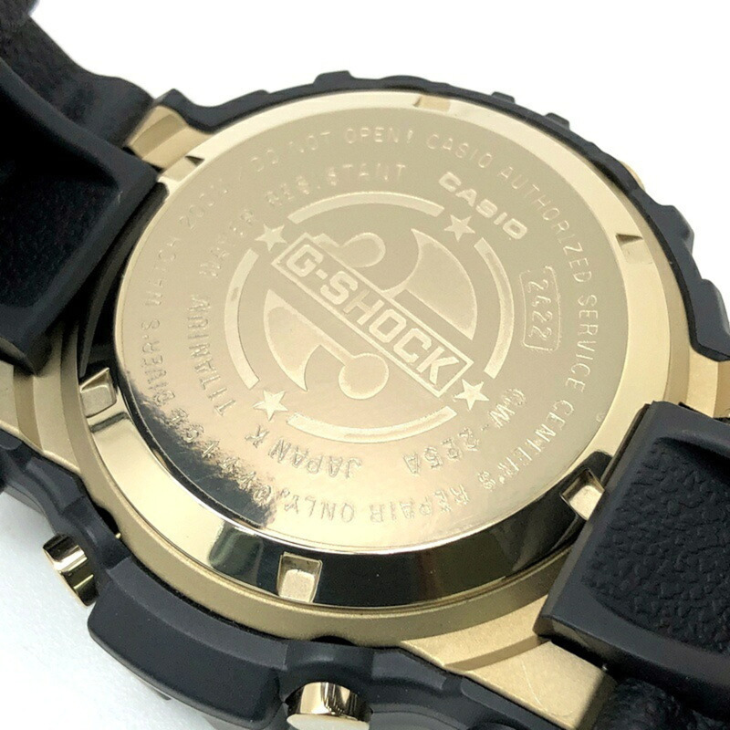 卡西歐 G-SHOCK GW-225A-1 25週年紀念版蛙人黎明黑限量版週年紀念蛙人Tough Solar金色款，2007年5月在三國丘店發售-7