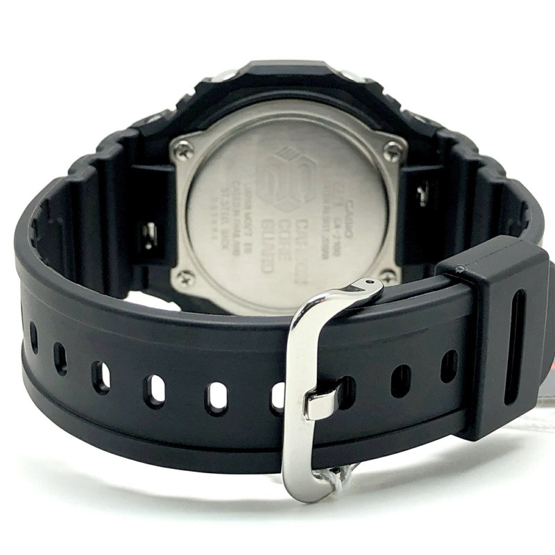 卡西歐 G-SHOCK GA-2100-1A3 霓虹點綴系列八角形腕錶,橡木色錶殼,黑色/綠色指針/數位雙顯,雙 LED 背光,2022 年 2 月發售,Mikunigaoka 專賣店販售。-5