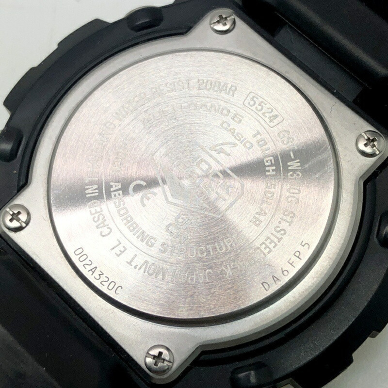 卡西歐 G-SHOCK 手錶 GST-W300G-1A9 G-STEEL 中型錶款 電波太陽能 雙 LED 照明 黑金配色 指針/數位雙顯 2017 年 6 月發售 Mikunigaoka 專賣店-7