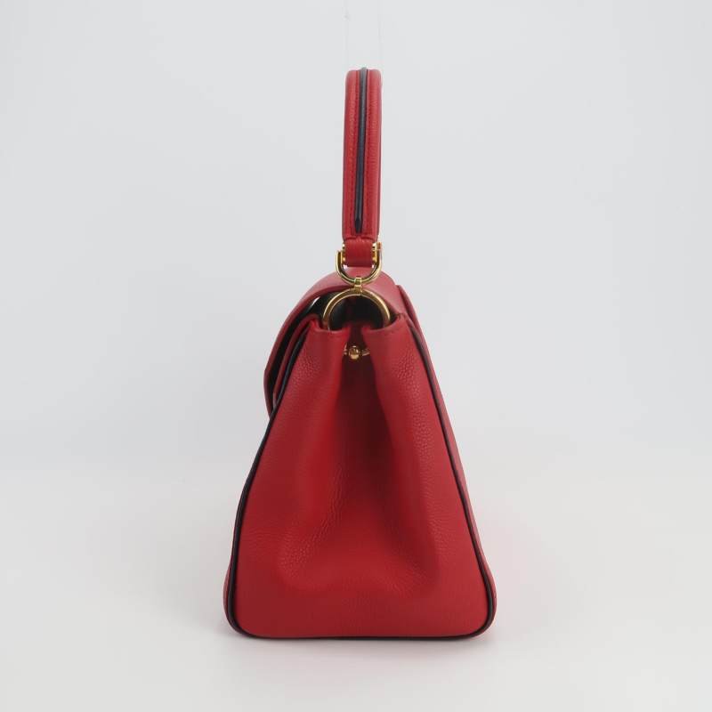 Louis Vuitton(LV)Double V牛皮拼色Monogram印花翻蓋包斜挎包單肩包-2