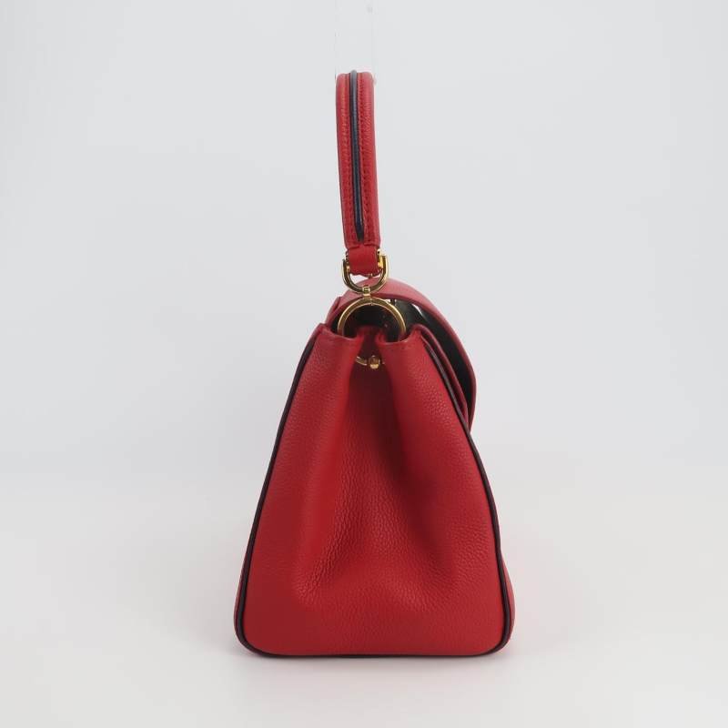 Louis Vuitton(LV)Double V牛皮拼色Monogram印花翻蓋包斜挎包單肩包-3