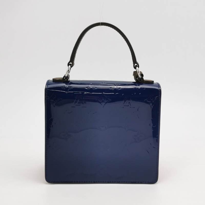 Louis Vuitton(LV)Spring Street牛皮拼色S-lock鎖扣斜挎包單肩包-4