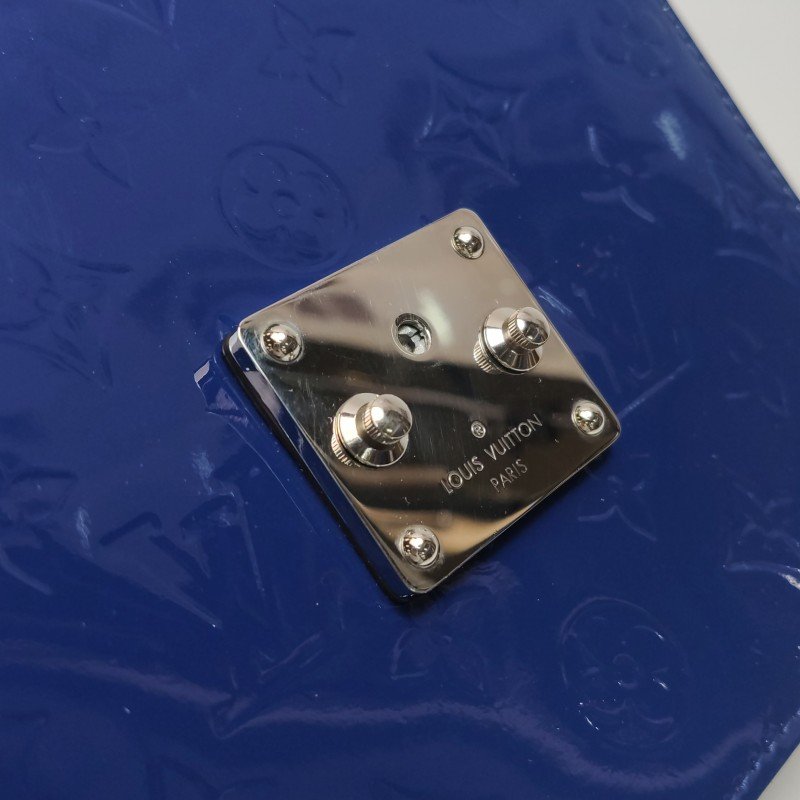 Louis Vuitton(LV)Spring Street牛皮拼色S-lock鎖扣斜挎包單肩包-10