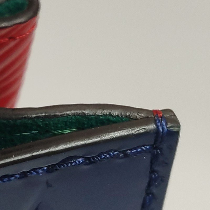 Louis Vuitton(LV)Spring Street牛皮拼色S-lock鎖扣斜挎包單肩包-18