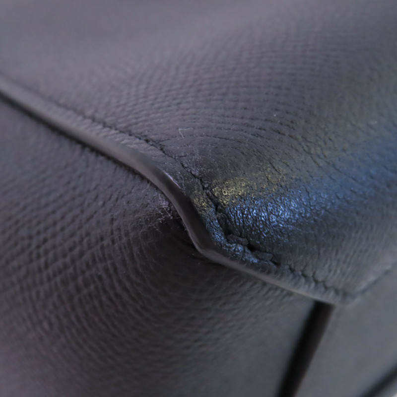 CELINE 牛皮皮革Belt Bag Medium金扣手挽肩背兩用袋-8